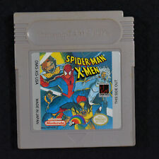Spiderman and the X-Men: Arcade's Revenge box art for GameBoy